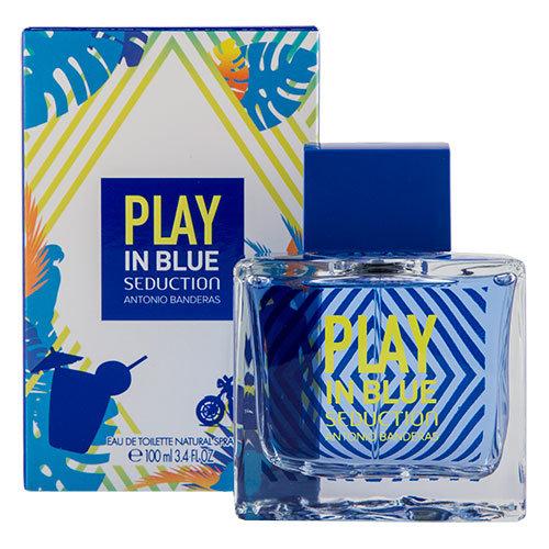 Antonio Bandereras PLAY IN BLUE SEDUCTION 100ml edt Original - фото 1 - id-p60167543