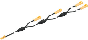 Удлинительный кабель LED 2036 12V/.6 м 4 выхода - фото 1 - id-p44854783