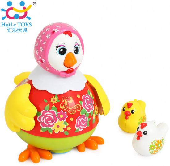 Huile Toys 6102 Танцующая курица с музыкой и светом