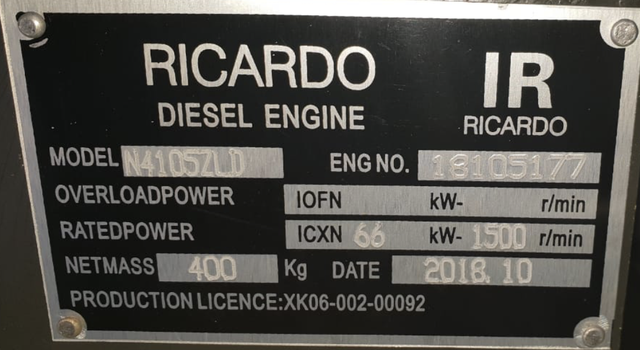 Запасные части и двигатели Ricardo (Рикардо)