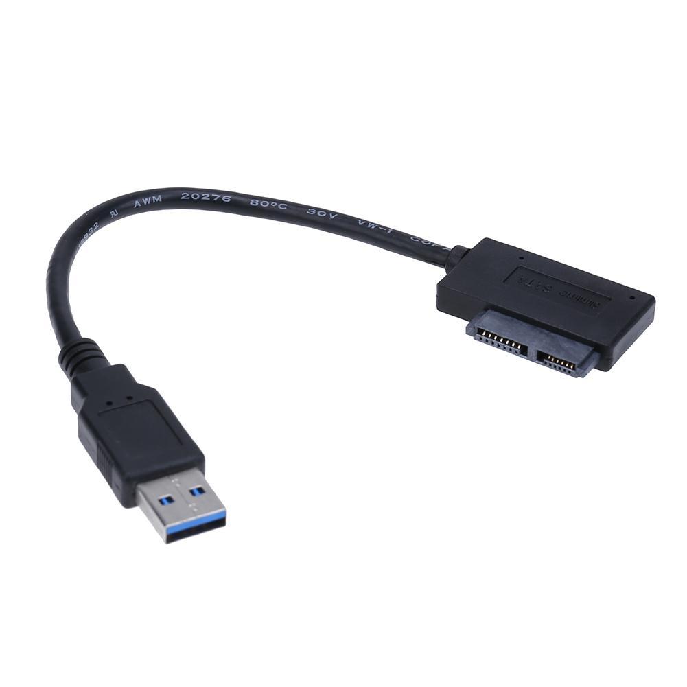 Кабель/Адаптер внешний с USB 3.0 на SATA 2.5 для DVD-Rom ноутбука - фото 3 - id-p27677159