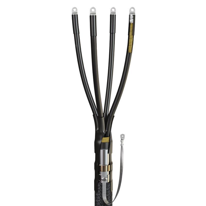 Концевая кабельная муфта для кабелей «нг-LS» с бумажной или пластмассовой изоляцией до 1кВ 4КВНТп-1-150/240