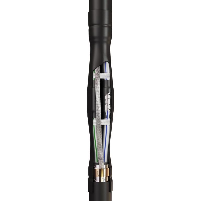 Соединительная кабельная муфта для кабелей с пластмассовой изоляцией до 1кВ 4ПСТ-1-150/240