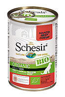 Schesir Bio консервы для собак, говядина 400г