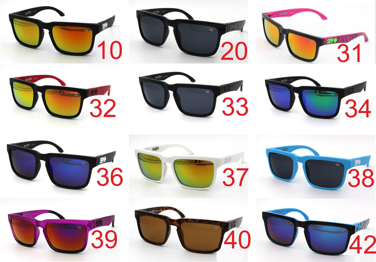 Солнцезащитные очки SPY+ леопардовые - фото 2 - id-p53941045
