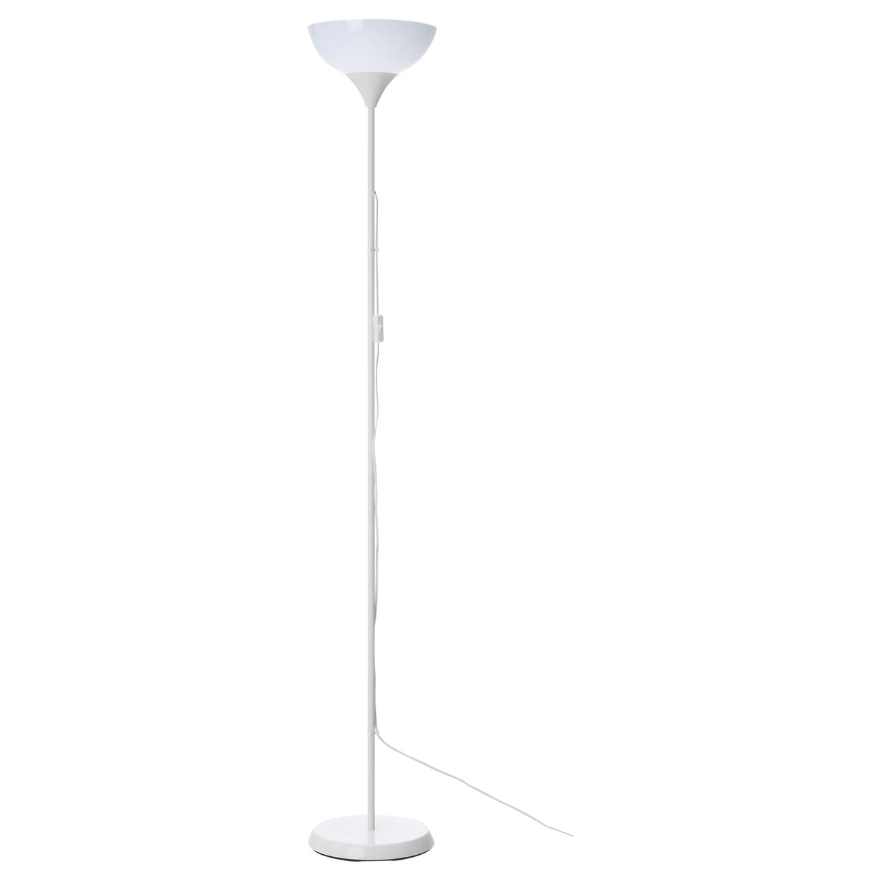 Светильник напольный НУТ белый ИКЕА, IKEA 