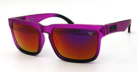 Солнцезащитные очки SPY+ by Ken Block, фиолетовые дужки,фиолетовая оправа.