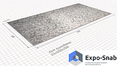 Лист оцинкованный 0,4мм 1000х2000, 1250х2500