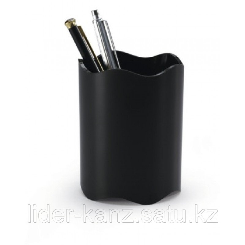 Стакан для ручек, 102x80мм, пластик, черный Durable - фото 1 - id-p60239826