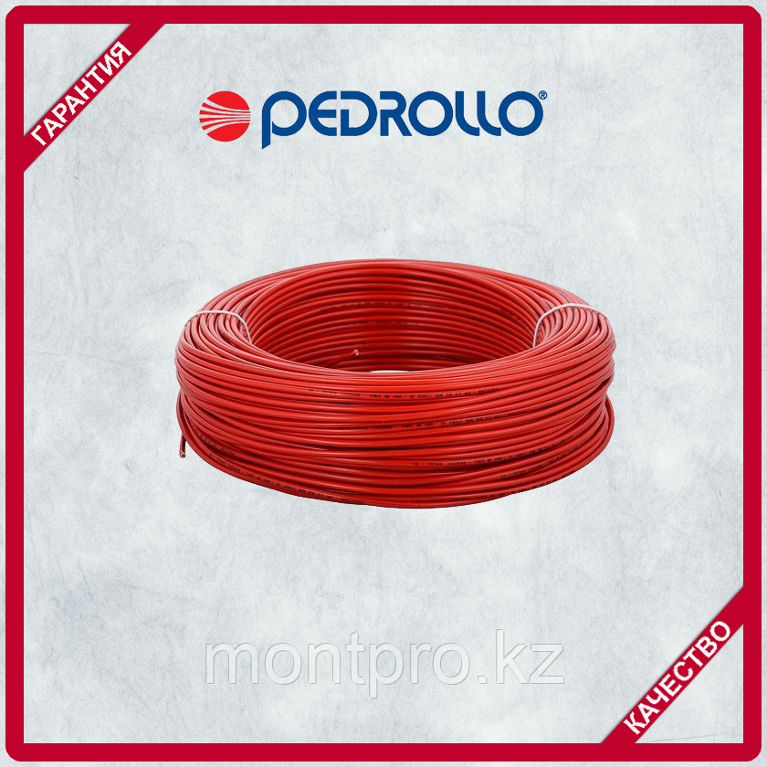 Кабель для фотоэлектрической солнечной системы Pedrollo 1x4 mm² Red color