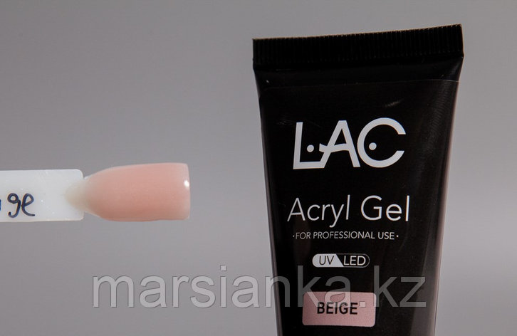 Acryl Gel Beige LAC, 30мл, фото 2