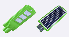 Светильник  на солнечных батареях 60Вт green, фото 2