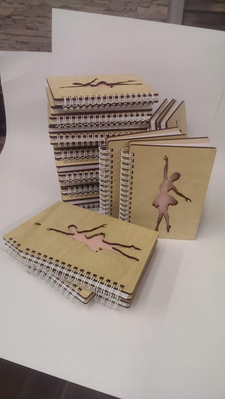 ЭКО Блокнот деревянный с логотипом - фото 1 - id-p60242125