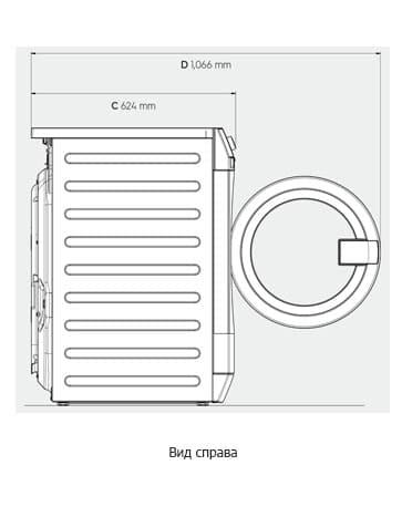 Промышленная стиральная машина Electrolux MyPro WE170P 8 кг - фото 3 - id-p60245166