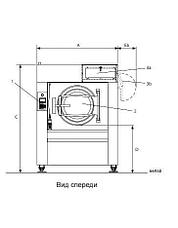 Промышленная стиральная машина Electrolux W4850H 90 кг, фото 2