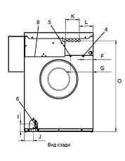 Промышленная стиральная машина Electrolux W555H с функцией АКВА-ЧИСТКИ 6 кг, фото 3