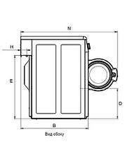 Промышленная стиральная машина Electrolux W555H 6 кг, фото 2