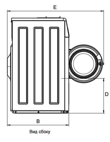 Промышленная стиральная машина Electrolux W575H 8 кг - фото 3 - id-p60245184