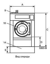 Промышленная стиральная машина Electrolux WB5130H 13 кг, фото 2