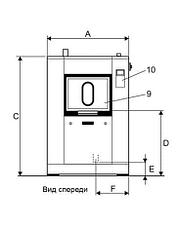 Промышленная стиральная машина Electrolux WSB4500H WS4500H 50 кг, фото 2