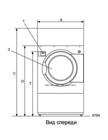 Промышленная сушильная машина Electrolux T41200 - фото 2 - id-p60245199