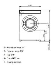 Высокоскоростная стиральная машина Imesa LM 23 M AQUA, фото 3