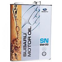 Моторное масло SUBARU 0w20 K0215-Y0274 4литра