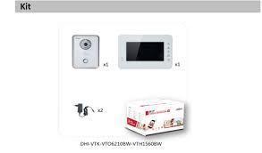 Dahua VTK-VTO6210BW-VTH1550CH, фото 2