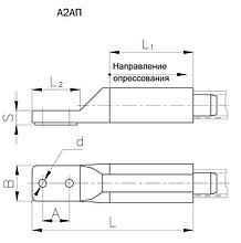 Аппаратные зажимы А6АП-640-1, А6АП-640-2, А6АП-640-3