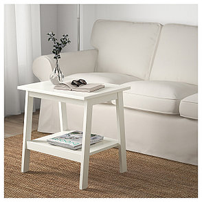Журнальный стол ЛУНАРП белый ИКЕА, IKEA  , фото 2