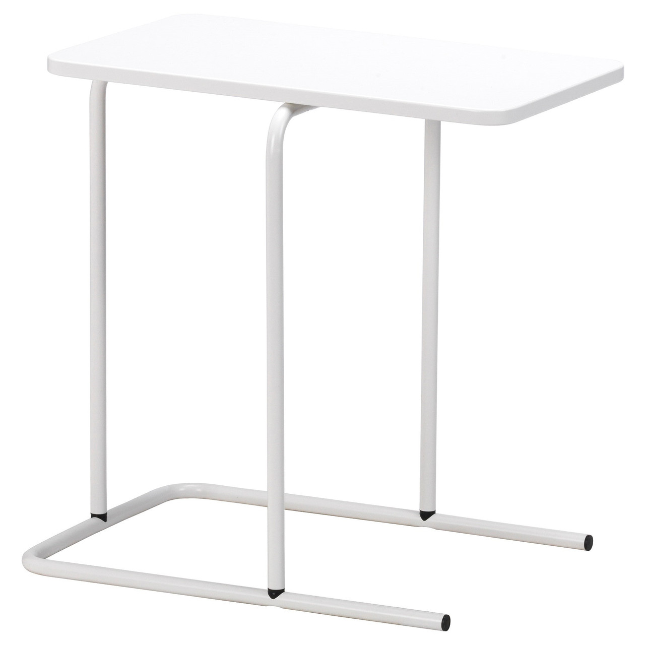 Придиванный столик РИАН белый 55x40 см ИКЕА, IKEA