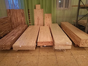 Мебельный щит Ель (цельноламельный) Толщиной 40 мм., фото 3