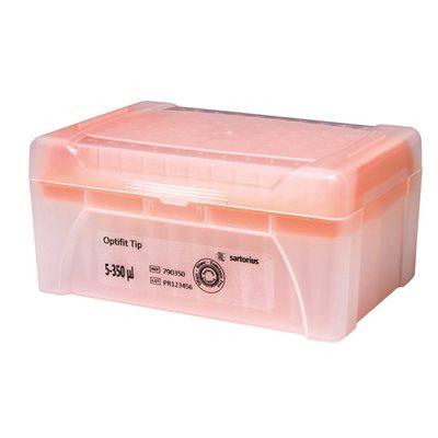 Наконечник Optifit 5–350 мкл, однослойный штатив Наконечник Optifit 5–350 мкл, однослойный штатив Наконечник