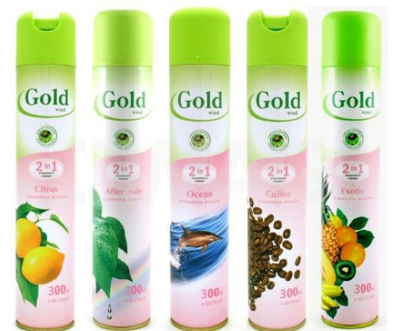 Освежитель воздуха Gold 300мл