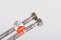 Гибкая подводка для воды 1м- Вн./Вн. 15мм/15мм 1/2-1/2 Гибкий шланг