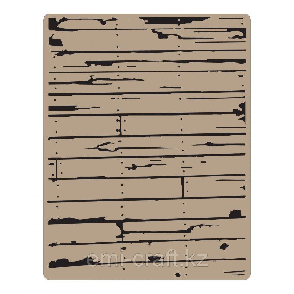 Папка для тиснения Sizzix TEXTURE FADES WOOD PLANKS, фото 1
