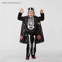 Карнавальный костюм «Кощей Бессмертный сказочный», сатин, размер 30, рост 116 см