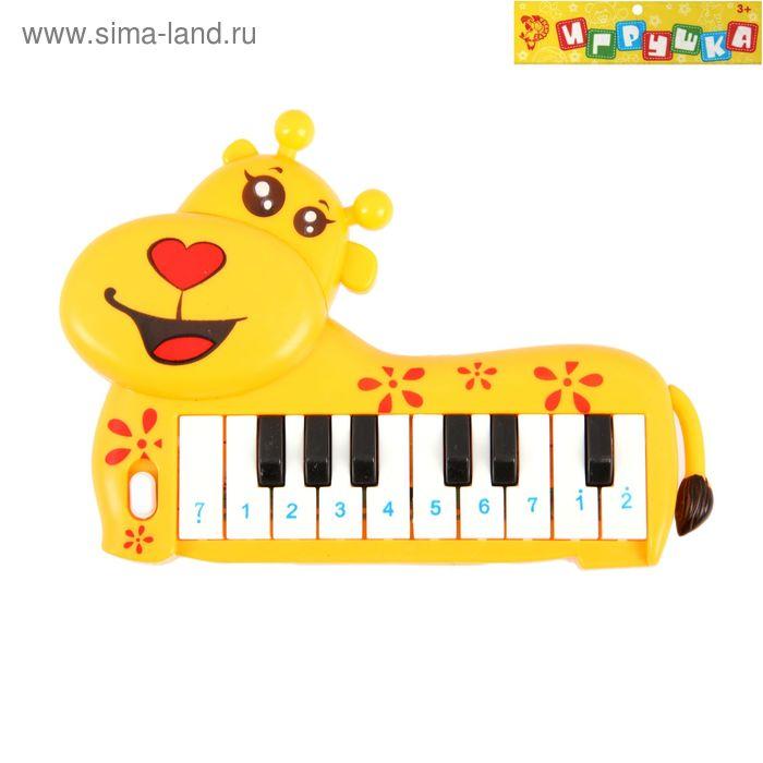 Пианино «Жирафик», звуковые эффекты