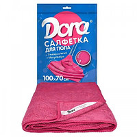 Салфетка из микрофибры Dora "Для пола", 100х70 см