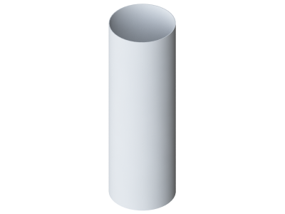 Труба водосточная из ПВХ Gamrat (цвет белый) d=110мм - фото 1 - id-p4441017