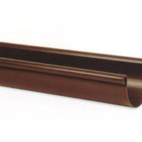 Водосточный желоб из ПВХ Gamrat (коричневый) d=125мм