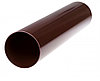 Труба водосточная из ПВХ Gamrat, 3 метра, (цвет коричневый) d=110мм