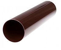 Труба водосточная из ПВХ Gamrat (цвет коричневый) d=110мм