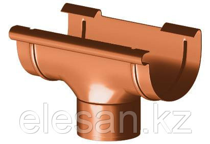Сливная воронка желоба из ПВХ Gamrat Magnat (медный цвет) d=125мм