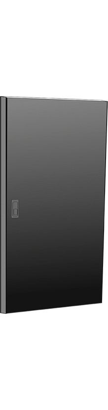 ITK Дверь металлическая для шкафа LINEA N 24U 600 мм черная