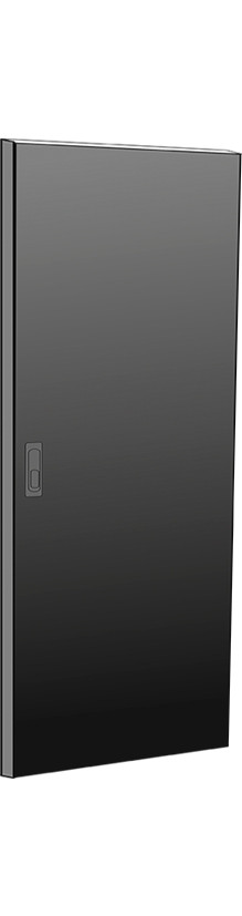 ITK Дверь металлическая для шкафа LINEA N 33U 600 мм черная - фото 1 - id-p60379503