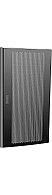 ITK Дверь перфорированная для шкафа LINEA N 24U 600 мм черная