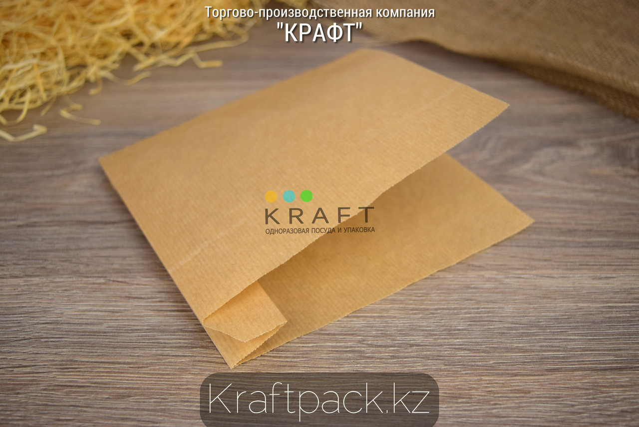 Бумажные уголки L крафт для бургеров и сэндвичей 170*170*60 (Eco Sandwich Bag L) DoEco (2000шт/уп) - фото 5 - id-p53168771