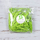 Бумажный наполнитель для оформления подарков. Цвет - Зеленый (HP) 30 гр., фото 2