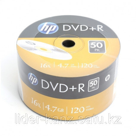 Диски HP DVD+R 16X 4.7 GB